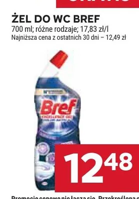 Żel do WC Bref promocja w Stokrotka