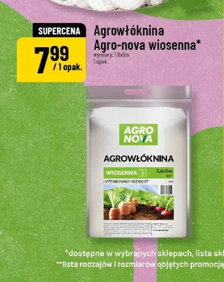 Agrowłóknina wiosenna promocja w POLOmarket