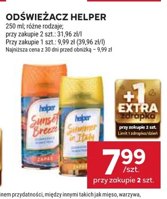 Odświeżacz Helper promocja w Stokrotka