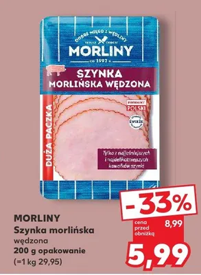 Szynka morlińska wędzona promocja w Kaufland