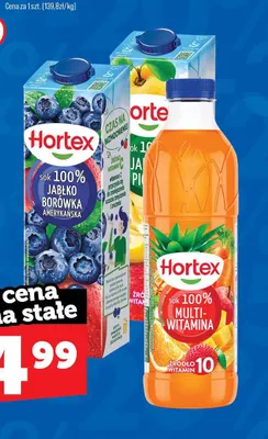 Sok jabłko pigwa Hortex promocja w TOPAZ