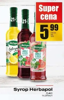 Syrop Herbapol promocja w Supeco