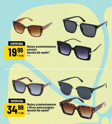 Okulary przeciwsłoneczne z filtrem polaryzacyjnym damskie promocja w POLOmarket