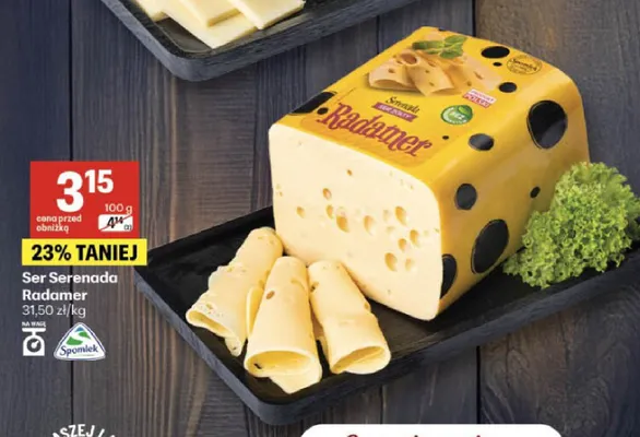 Ser Serenada Radamer promocja w Delikatesy Centrum