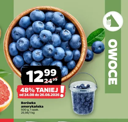 Borówka amerykańska promocja w Netto