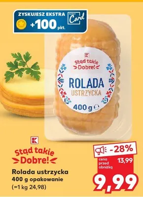 Rolada jastrzycka promocja w Kaufland