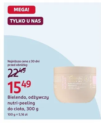 Odżywczy nutri-peeling do ciała promocja w Rossmann