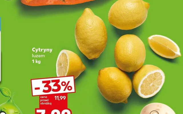 Cytryny luzem promocja w Kaufland