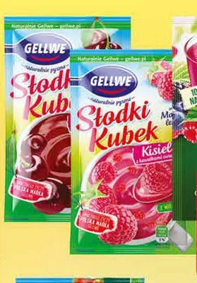 Kisiel słodki kubek różne rodzaje promocja w Dino