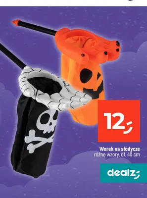 Worek na słodycze dł. 40 cm promocja w Dealz