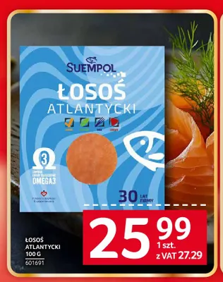 Łosoś atlantycki Suempol promocja w Selgros