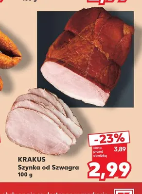 Szynka od Szwagra Krakus promocja w Kaufland
