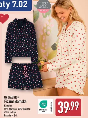 Piżama damska komplet promocja w Aldi