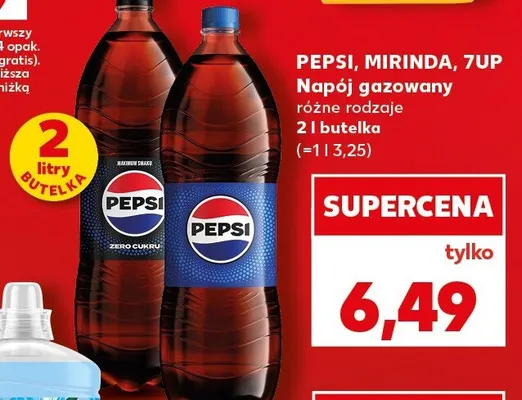 Napój gazowany różne rodzaje 2l butelka promocja w Kaufland