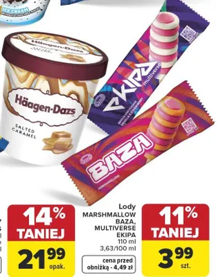Lody promocja w Carrefour