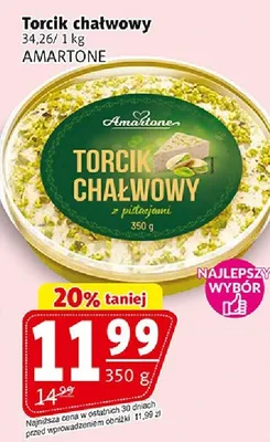 Torcik chałwowy węglowdany promocja w Prim Market