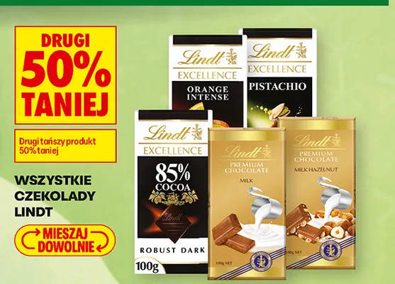 Czekolada Lindt Excellence Orange Intense promocja w Biedronka