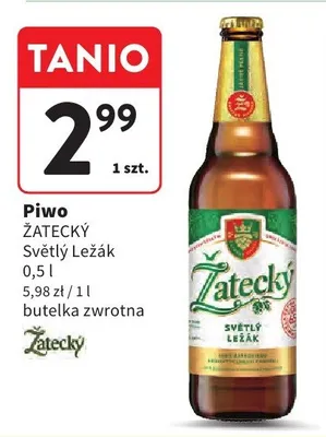 Piwo Světlý Ležák promocja w Intermarche