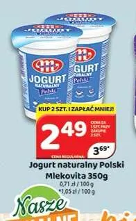 Jogurt naturalny Polski Mlekovita promocja w Delfin