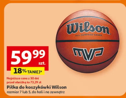 Piłka do koszykówki promocja w Auchan