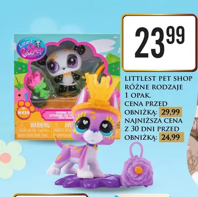 Littlest Pet Shop różne rodzaje promocja w Dino