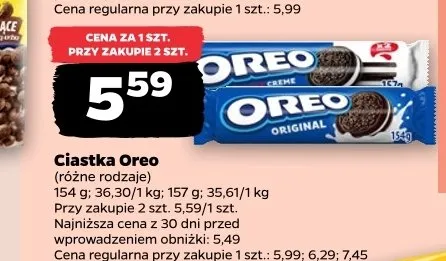 Ciastka Oreo promocja w Netto