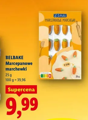 Marcepanowe marchewki promocja w Lidl