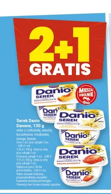 Serek Danio Danone banan promocja w Twój Market