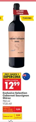 Wino Cabernet Sauvignon Shiraz promocja w Biedronka