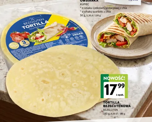 Tortilla bezglutenowa Bezgluten promocja w Intermarche