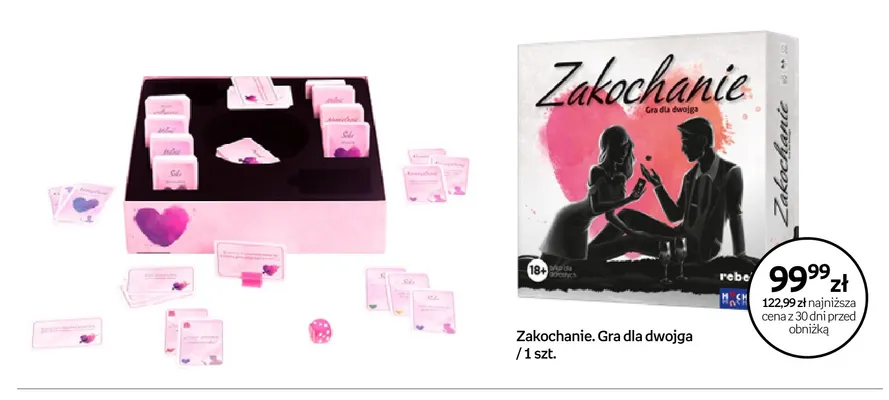 Gra Zakochanie Gra dla dwojga Rebel promocja w Empik
