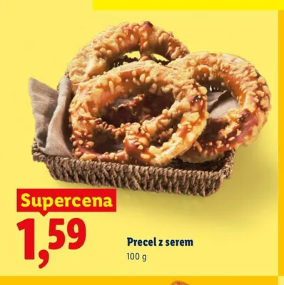 Precel z serem promocja w Lidl