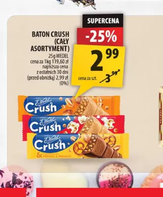 Baton Crush E.Wedel promocja w Arhelan