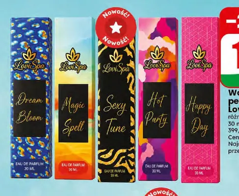 Woda perfumowana LoviSpa Dream Bloom promocja w Dino