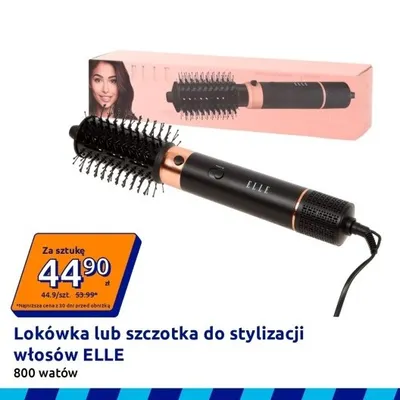 Lokówka do stylizacji włosów ELLE 800W promocja w Action
