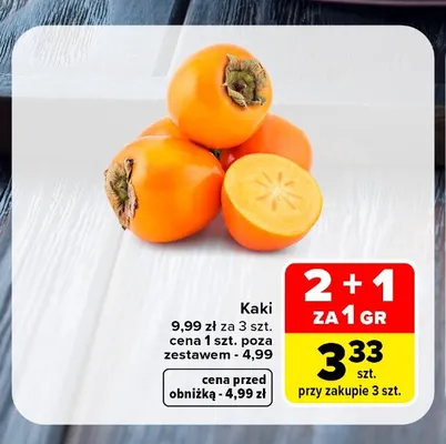 Kaki promocja w Carrefour