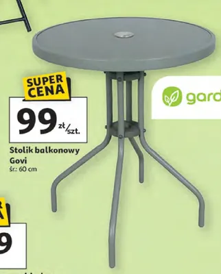 Stolik balkonowy Govi promocja w Auchan