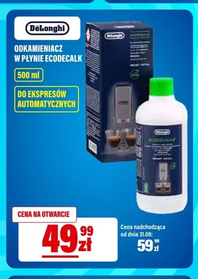 Odkamieniacz w płynie DeLonghi EcoDecalk promocja w RTV EURO AGD
