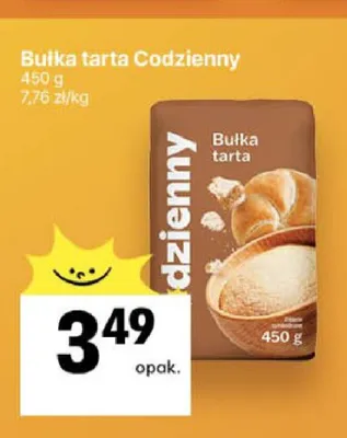 Bułka tarta Codzienny promocja w Delikatesy Centrum