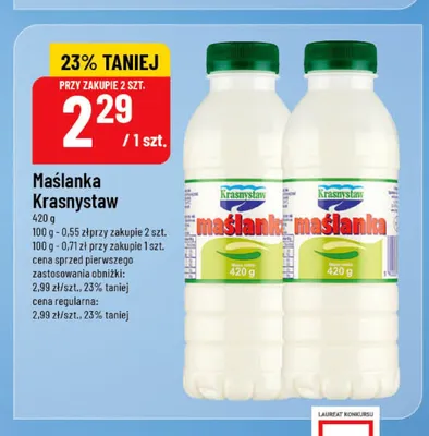 Maślanka Krasnystaw promocja w POLOmarket