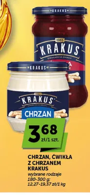 Chrzan Krakus promocja w Groszek
