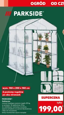 Szklarnia 140x200x140 cm promocja w Kaufland