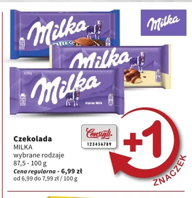 Czekolada Milka Oreo promocja w Intermarche