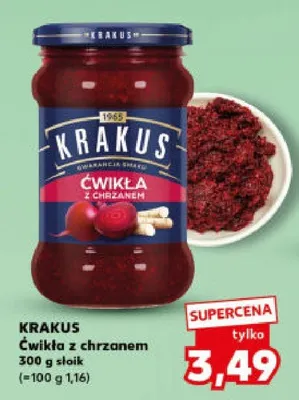 Ćwikła z chrzanem promocja w Kaufland