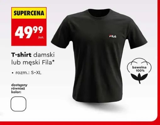T-shirt męski Fila promocja w Biedronka