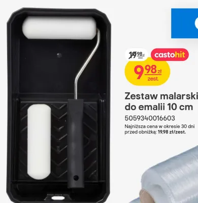 Zestaw malarski do emalii 10 cm promocja w Castorama