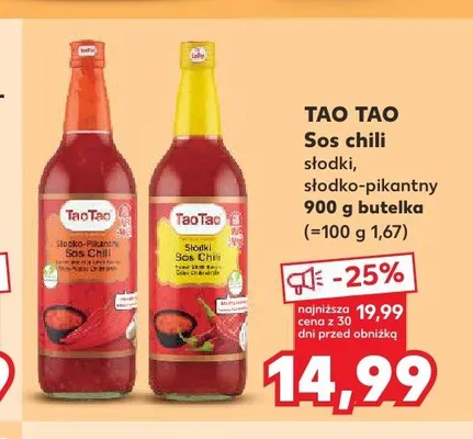 Sos chili słodko-pikantny Tao Tao promocja w Kaufland