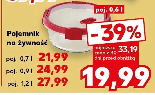 Pojemnik na żywność 1,2l promocja w Kaufland