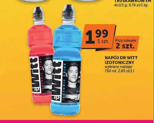 Napój izotoniczny Dr Witt promocja w Euro Sklep