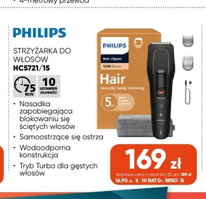Strzyżarka do włosów HC5721/15 Philips promocja w Max Elektro